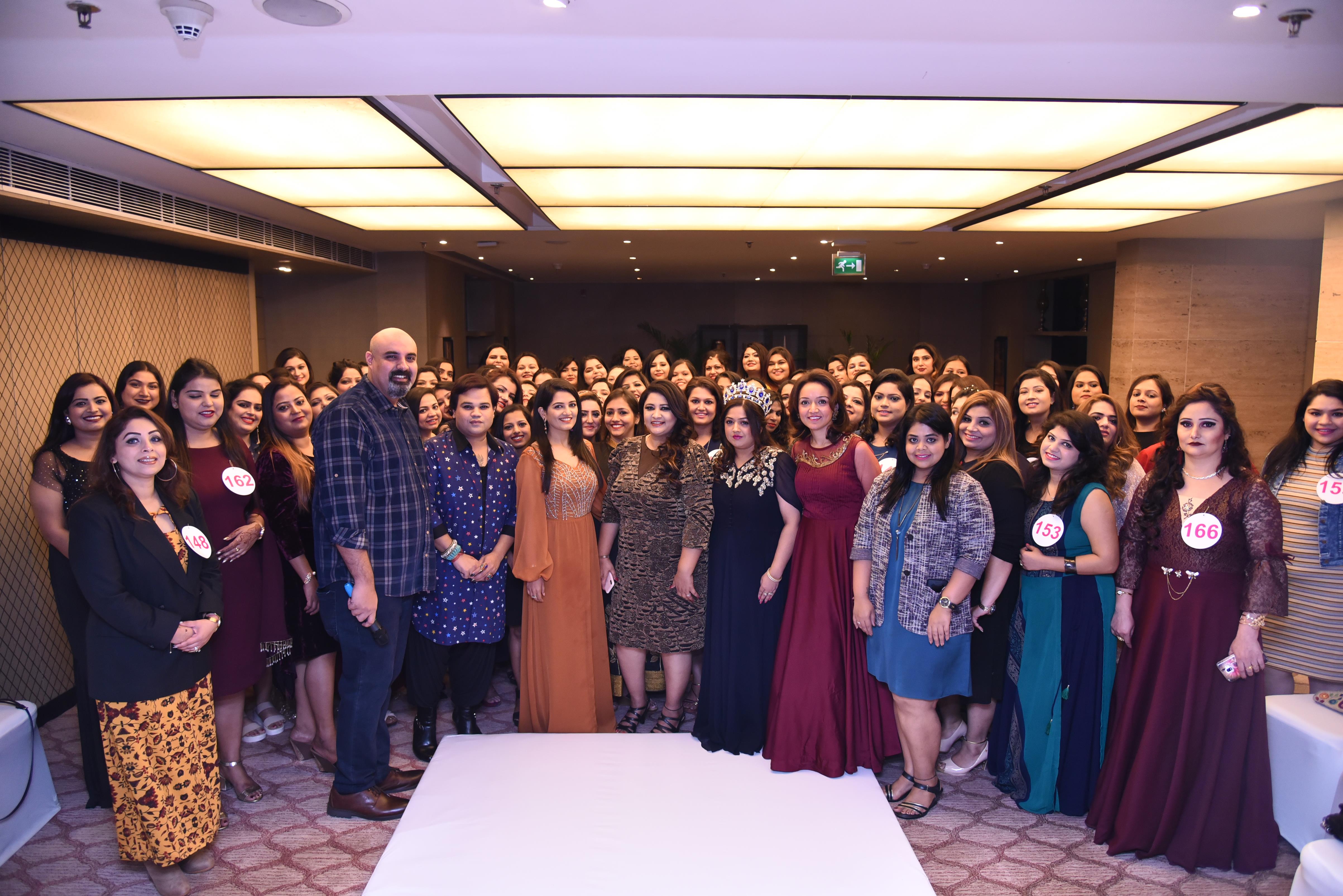 Miss India Curvy promoting Body Positivity hosted Auditions