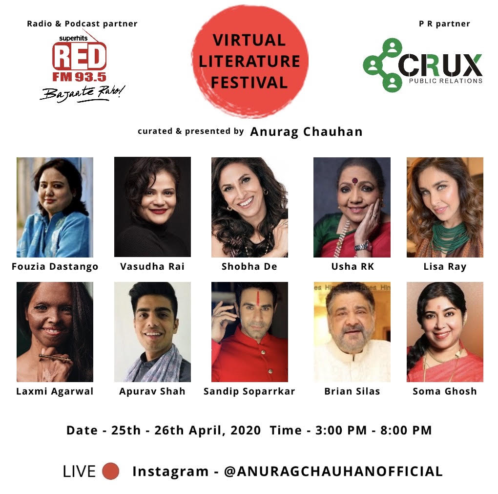 Anurag Chauhan curates a Virtual Literary Festival admist nationwide lockdown.