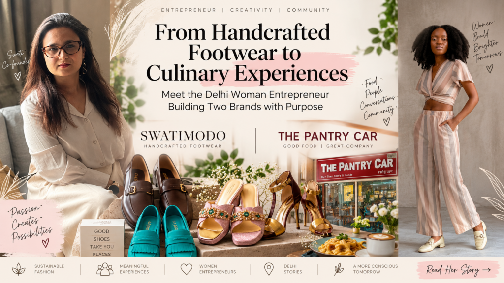 From Handcrafted Footwear to Culinary Experiences: Meet the Delhi Woman Entrepreneur Building Two Brands with Purpose